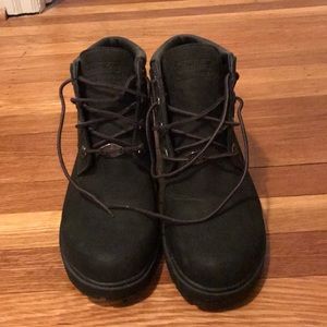 Timberland black boots New